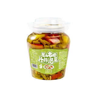 屋头老坛泡豇豆什锦泡菜酸豆角 四川下饭菜咸菜泡菜酸萝卜榨菜酱腌菜 老坛什锦泡菜1kg