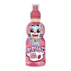 哆猫猫 儿童乳酸菌发酵果汁 草莓桃桃 200ml