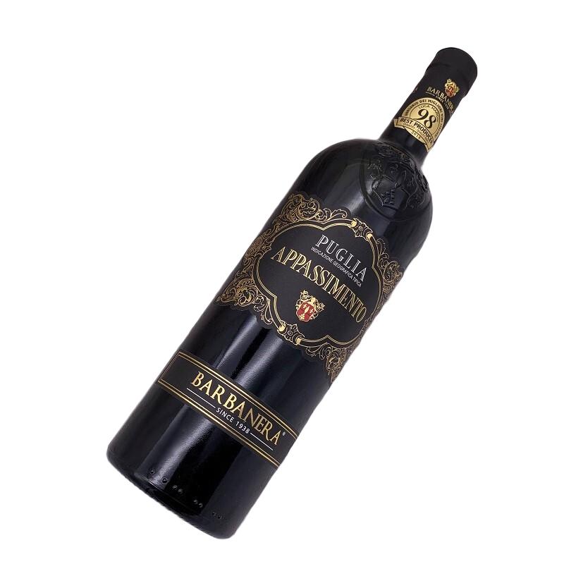 BARBANERA 巴巴内拉 普利亚 风干帕赛托 红葡萄酒 2017年 750ml 礼盒装