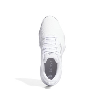 阿迪达斯 （adidas）高尔夫球鞋男士CODECHAOS BOA 2025透气稳定轻量舒适高尔夫鞋 ID8732 白/金属银/浅灰【系带】 45 （UK10.0）
