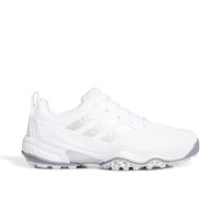 阿迪达斯 (adidas)高尔夫球鞋男士CODECHAOS BOA 2025透气稳定轻量舒适高尔夫鞋 ID8732 白/金属银/浅灰【系带】 46 (UK10.5)