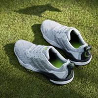 阿迪达斯 (adidas)高尔夫球鞋男士CODECHAOS BOA 2025透气稳定轻量舒适高尔夫鞋 IF3268 白/黑/柠檬黄【系带】 42 (UK8.0)