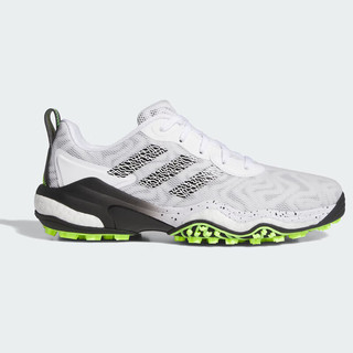 阿迪达斯 （adidas）高尔夫球鞋男士CODECHAOS BOA 2025透气稳定轻量舒适高尔夫鞋 IF3268 白/黑/柠檬黄【系带】 47 （UK11.0）