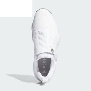 阿迪达斯 （adidas）高尔夫球鞋男士CODECHAOS BOA 2025透气稳定轻量舒适高尔夫鞋 ID8605 白/金属银/浅灰 47 （UK11.0）