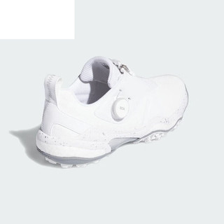 阿迪达斯 （adidas）高尔夫球鞋男士CODECHAOS BOA 2025透气稳定轻量舒适高尔夫鞋 ID8605 白/金属银/浅灰 47 （UK11.0）