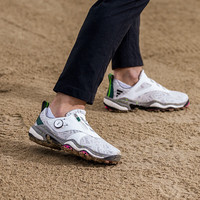阿迪达斯 （adidas）高尔夫球鞋男士CODECHAOS BOA 2025透气稳定轻量舒适高尔夫鞋 IG8705 白/一号黑/森林绿 45 （UK10.0）