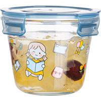 青苹果保鲜碗饭盒720ml*1只保鲜盒可微波炉大容量汤桶便当盒