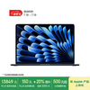 苹果 Apple AI笔记本/2025款MacBookAir15英寸M4(10+10核)16G2T午夜色电脑Z1DH000A4