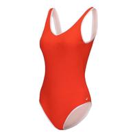 迪卡侬小橙光泳衣女款泡温泉2025女士游泳衣微胖大码遮肉IVL2