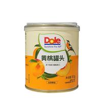 DOLE都乐糖水型黄桃桃条罐头312g砀山桃当季采摘无菌工艺无防腐剂罐头 糖水型黄桃桃条罐头312g*1罐