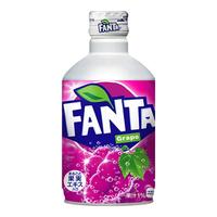 可口可乐（Coca-Cola）子弹头芬达葡萄味碳酸饮料300ml*24瓶原箱