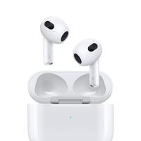 Apple 苹果 AirPods 3 闪电充电盒版 半入耳式真无线蓝牙耳机 白色