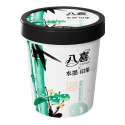 八喜 冰淇淋 水墨印象系列青梅竹叶口味 283g*1杯 冰淇淋
