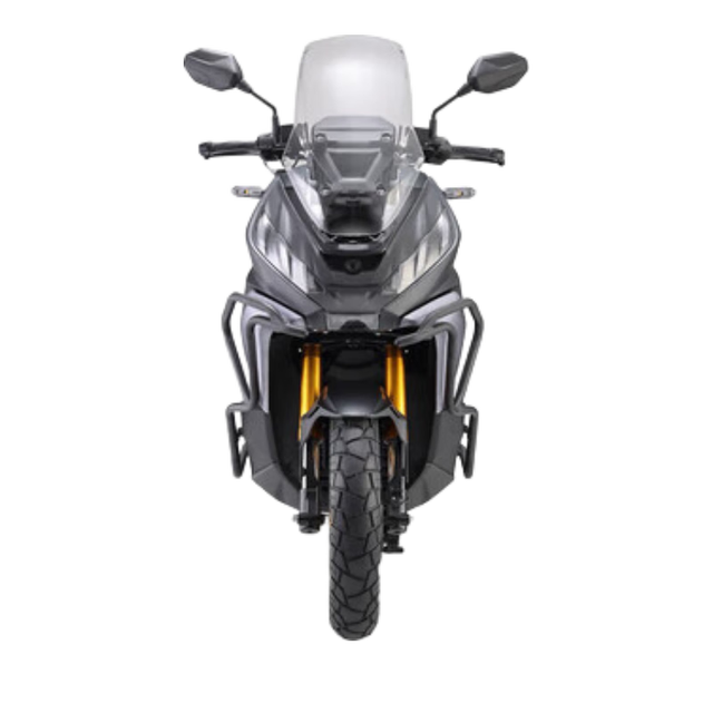 力刻 戈壁250高配版 燃油摩托车 长途摩旅 舒适省油踏板 曜夜黑25款