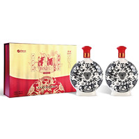 移动端、京东百亿补贴：津酒 扁凤壶 40%vol 浓香型白酒 500ml*2瓶 礼盒装