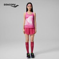 Saucony索康尼专业竞速系列女子夏季运动舒适透气速干背心