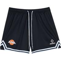 准者针织短裤夏季篮球运动训练户外野球五分裤美式休闲透气裤