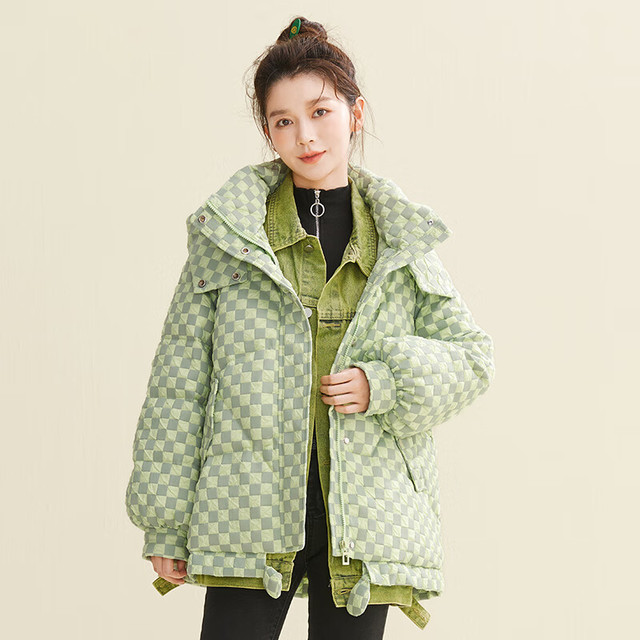 康博 COMBO 高绒量女士中长款加厚羽绒服
