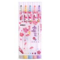 M&G 晨光 本味系列 H5603 按动中性笔 混色 0.5mm 5支装