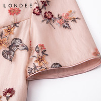 Londee/龙笛高端专柜旗袍改良春夏时尚气质连衣裙3S21696