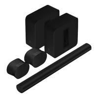 SONOS Arc+SUB×2+Era300×2 家庭影院7.1.4 双低音炮 杜比全景声 电视音响回音壁 至尊版WiFi无线套装黑 至尊双Sub加环绕Era300x2黑