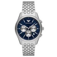 安普里奥·阿玛尼（Emporio Armani）手表男海军蓝夜光时尚潮流石英腕表送男生男友AR11582