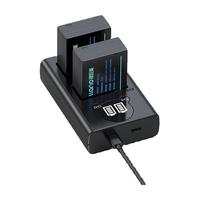 LIano 绿巨能 DMW-BLC12 相机电池 7.2V 1100mAh 2块装