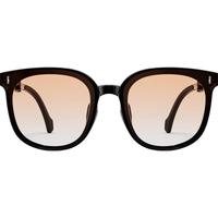 PARZIN 帕森 偏光太阳镜女 宋祖儿明星同款折叠开车潮流遮阳防晒墨镜91690 日落色