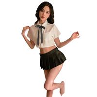 浪莎 情趣内衣性感睡衣女级污度诱惑夫妻刺激房事变态sm成人用品cosplay角色扮演jk日系水手服百褶裙套装