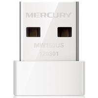 MERCURY 水星网络 MW150US 150M 百兆USB无线网卡 Wi-Fi 4(802.11n)白色