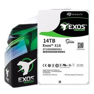 SEAGATE 希捷 银河Exos X16系列 3.5英寸 企业级硬盘 14TB（7200rpm、256MB）ST14000NM001G
