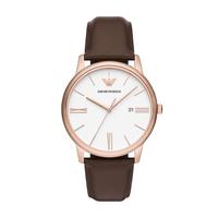 Emporio Armani阿玛尼手表男士石英表商务皮带腕表钢带欧美表 AR11572