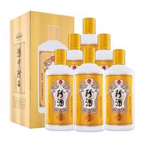 珍酒 珍五金 53%vol 酱香型白酒 500ml*6瓶