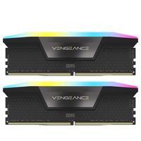 USCORSAIR 美商海盗船 复仇者RGB系列 DDR5 7200MHz RGB 台式机内存 灯条 黑色 32GB 16GB*2