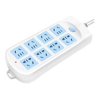 BULL 公牛 GN-604 新国标插排 八位五孔 白色 3m