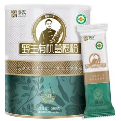 多跃 特级有机野生葛根粉约50年老柴葛野生葛根零蔗糖手工野葛粉罐装 50年有机野生葛根粉500g罐装