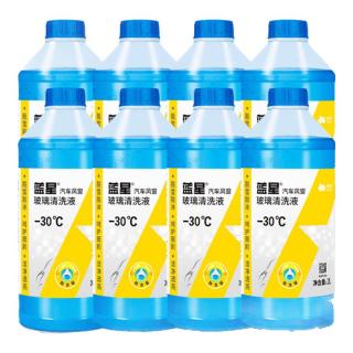 蓝星星美堂-30°C 2L*8瓶装四季通用汽车防冻玻璃水去油膜雨刮精