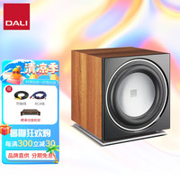 达尼 SUB E-12F有源低音炮音箱 12f家用影院hifi音响 胡桃木色