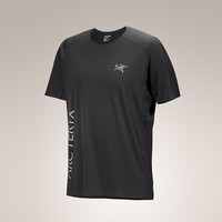 ARC'TERYX 始祖鸟 NORVAN DOWNWORD LOGO 透气 男子 速干短袖T恤