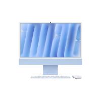 Apple iMac M4版 2024款 24英寸 一体机 蓝色（M4 10+10核、核芯显卡、16GB、