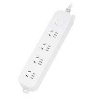 得力 3C认证国标安全插座 插线板/插排/排插/插板/接线板/拖线板延长线 总控开关 4位1.8米