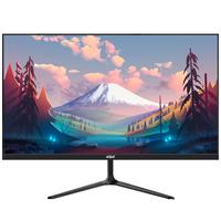 HSH 华硕汇 台式电脑显示器电竞游戏IPS显示屏超清办公家用液晶屏幕 24英寸IPS直面黑色1K-120Hz