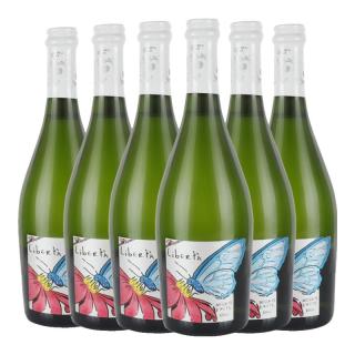 LIBERTA 阿斯蒂莫斯卡托甜型起泡酒 6瓶*750ml套装