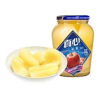 真心多口味黄桃橘子草莓水果黄桃罐头880g*3玻璃瓶 老式黄桃罐头零食 苹果 880g*3罐