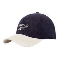 Reebok锐步复古撞色字母刺绣鸭舌帽男女同款立体裁剪帽围可调节显脸小