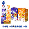 嚼绊 中国大陆 森林莓蜜烤香橙厚酸奶 60g*20条
