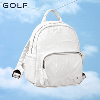 高尔夫(GOLF)双肩包女士旅行背包大容量书包休闲运动时尚电脑背包【Q】 款式4-奶昔白