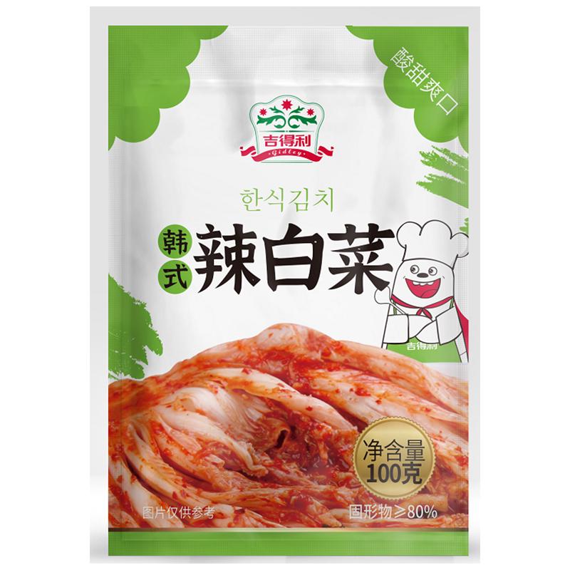 gidley 吉得利 韩式辣白菜 100g*5袋