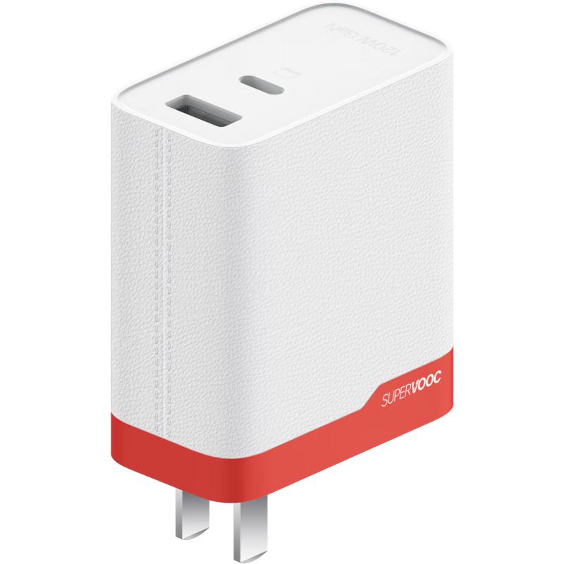 OnePlus 一加 SUPERVOOC 120W 全能充 氮化镓双口手机充电器 元气版