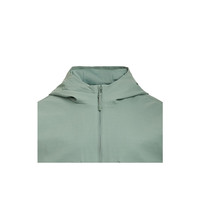 安德玛(UNDERARMOUR)春夏Unstoppable自在系列女子梭织训练运动连帽外套6005502 石灰绿348 S
